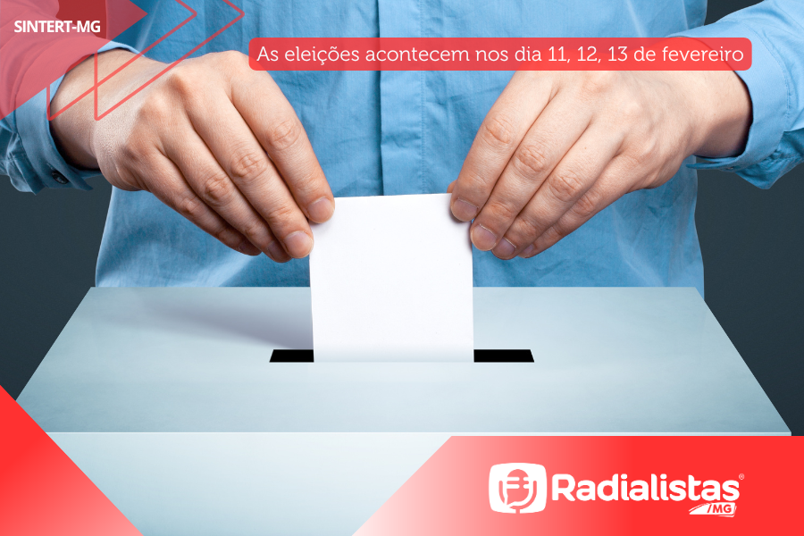 Por que é importante votar na eleição do Sindicato? BySintert4 de fevereiro de 2025 No Comments O Sintertmg está em processo eleitoral para eleição da Diretoria gestão 2025-2027